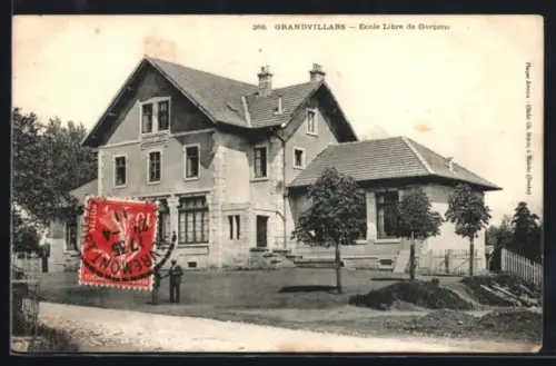 AK Grandvillars, Ecole Libre de Garcons