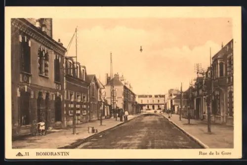 AK Romorantin, Rue de la Gare
