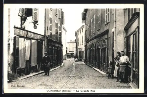 AK Condrieu /Rhône, La Grande Rue