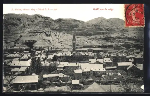 AK Gap, Panorama sous la neige
