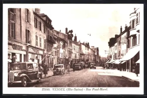 AK Vesoul /Hte-Saône, Rue Paul-Morel