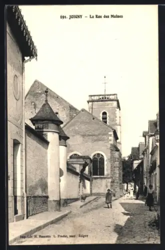 AK Joigny, La Rue des Moines