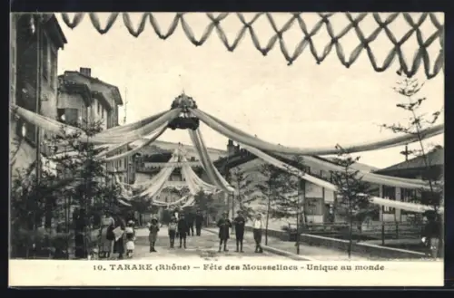 AK Tarare /Rhone, Fete des Mousselines