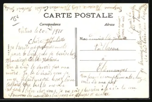 AK Vertus /Champagne, Rue de Chalons