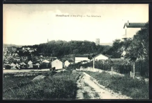 AK Montbard /Cote-d`Or, Vue Generale