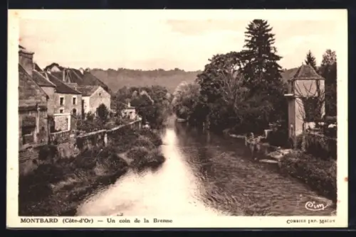 AK Montbard /Cote-d`Or, Un coin de la Brenne
