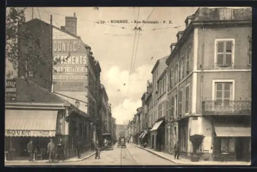AK Roanne, Rue Nationale