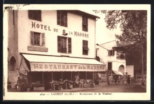 AK Laghet /A.-M., Restaurant de la Madone