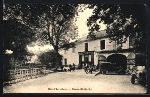 AK Senas /B.-du-R., Hotel Terminus