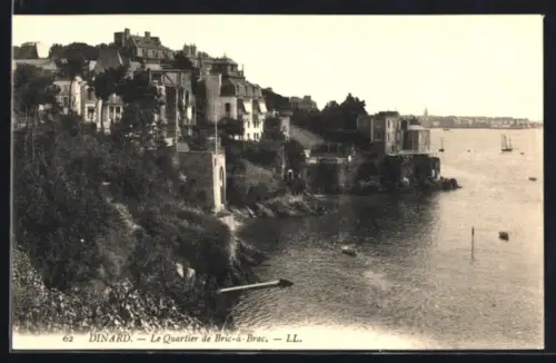 AK Dinard, Le Quartier de Bric-á-Brac