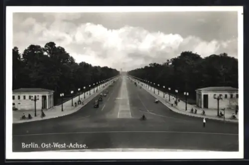 AK Berlin-Tiergarten, Ost-West-Achse