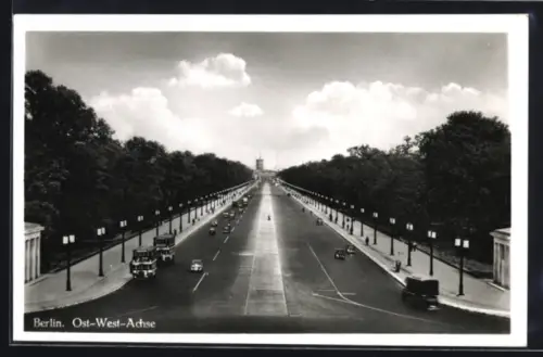 AK Berlin-Tiergarten, Ost-West-Achse