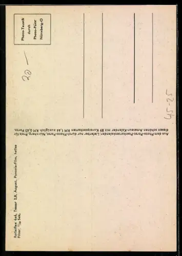 AK Turmspringerin W. Fliege sprungbereit