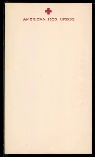 AK American Red Cross, Rotes Kreuz