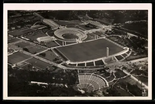 AK Berlin, Reichssportfeld, Dietrich-Eckardt-Bühne, Olympia