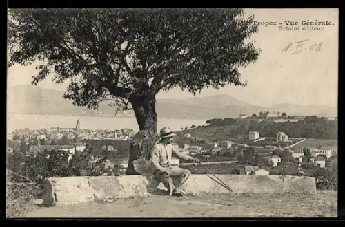 AK Saint-Tropez, vue générale