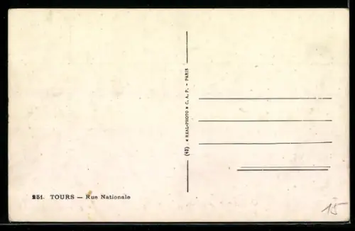 AK Tours, Rue Nationale