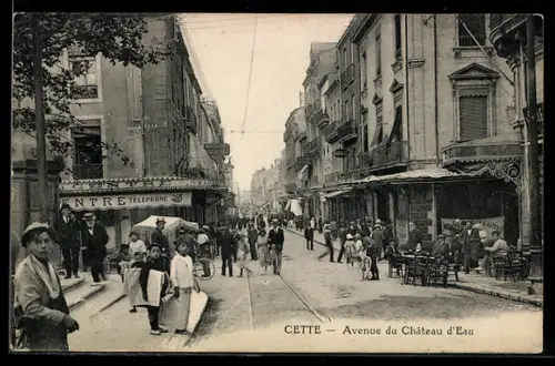 AK Cette, Avenue du Chateau d'Eau