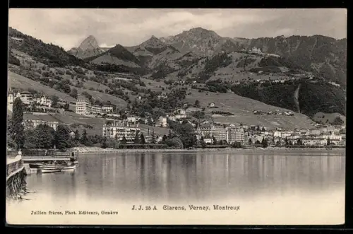 AK Clarens, Ortspanorama