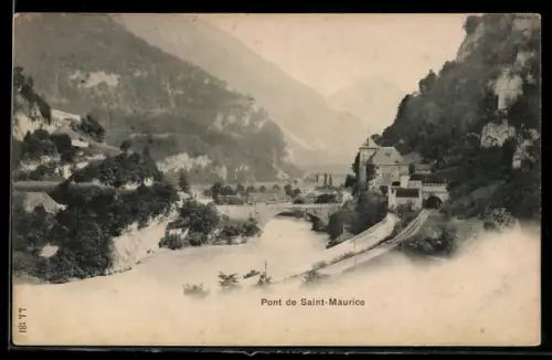 AK Pont de Saint-Maurice, Panorama