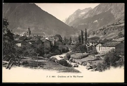 AK Orsieres, Panorama et le Val-Ferret