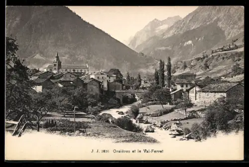 AK Orsieres, Panorama et le Val-Ferret