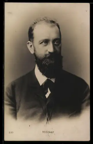AK Portrait von Carl Millöker, Operettenkomponist