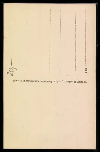 AK Ratzeburg i. L., Kaserne mit Strassenpartie