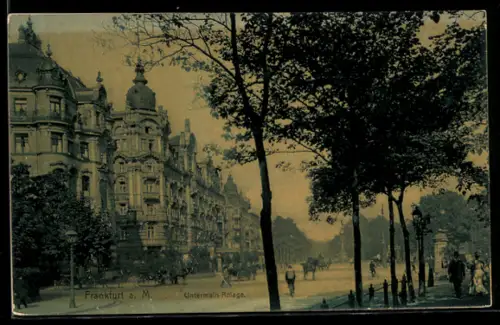 AK Frankfurt a. M., Untermain-Anlage
