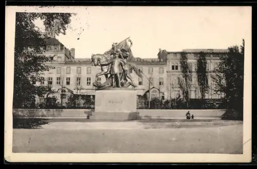 AK Frankfurt a. M., Bismarckdenkmal