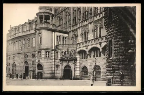 AK Frankfurt a. M., Eingang zum Ratskeller