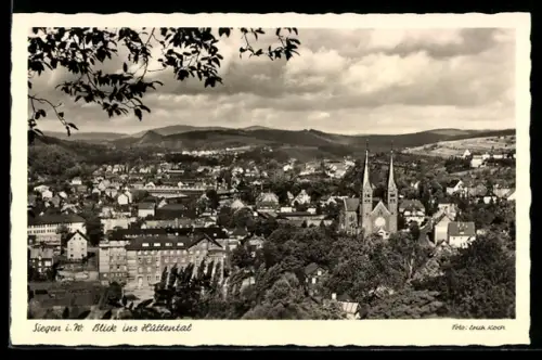 AK Siegen i. W., Blick ins Etteltal