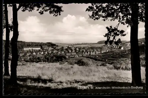 AK Siegen i. W., Altersheim, Winchenbach-Siedlung