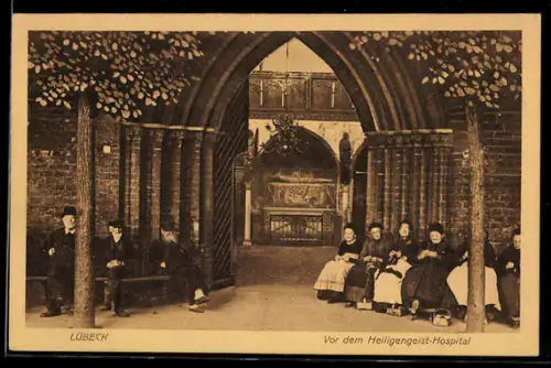 AK Lübeck, Vor dem Heiligengeist-Hospital