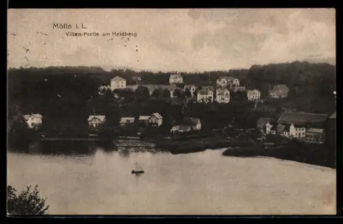 AK Mölln i. L., Villen-Partie am Heidberg
