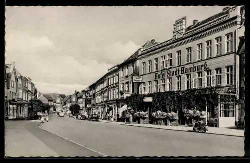 AK Mölln in Lbg., Hotel Stadt Hamburg in der Hauptstrasse