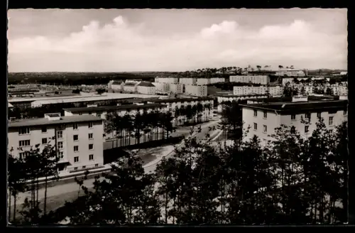 AK Kaiserslautern, Vogelweh, Wohnsiedlung aus der Vogelschau