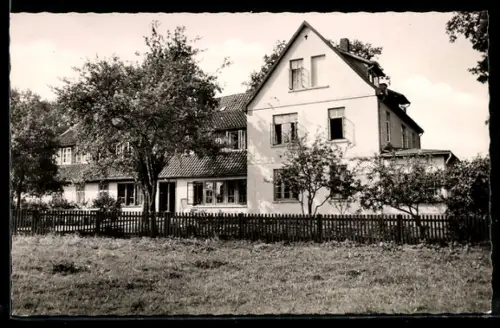 AK Fallingbostel, Kurheim Unter den Eichen, Inh. Mimi v. d. Wroge