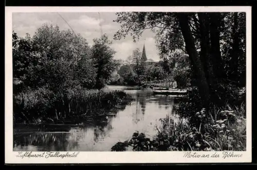 AK Fallingbostel, Motiv an der Böhme