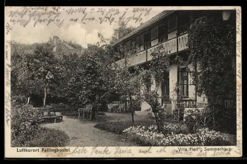AK Fallingbostel, Villa Hell, Sommerhaus