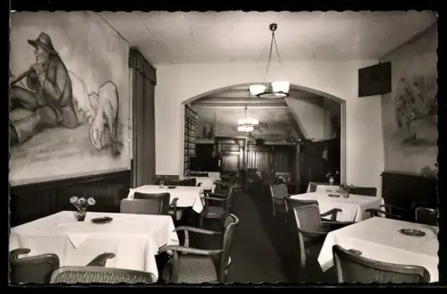 AK Fallingbostel /Lüneburger Heide, Hotel zur Lieth, Restaurant