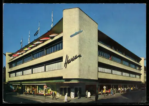 AK Kaiserslautern, Hansa Kaufhaus mit Passanten