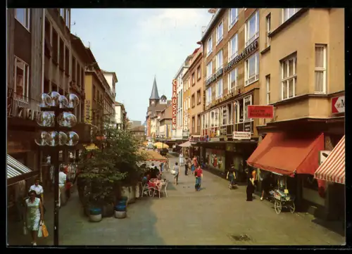 AK Kaiserslautern, Marktstrasse mit Geschäften