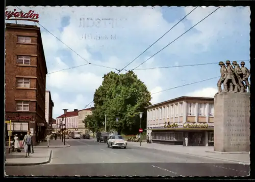 AK Kaiserslautern, Blick in die Fruchthallstrasse
