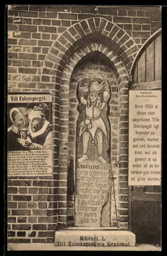 AK Mölln i. L., Till Eulenspiegels Grabmal