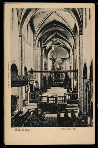 AK Ratzeburg, Dom-Innenansicht