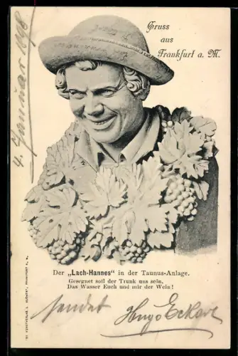 AK Frankfurt a. M., Lach-Hannes in der Taunus-Anlage