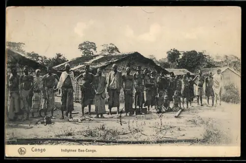 AK Congo, Indigenes Bas-Congo, Ureinwohner