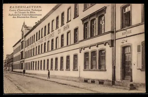 AK Kaiserslautern, Technisches Unterrichcentrum des Rheinischen Heeres
