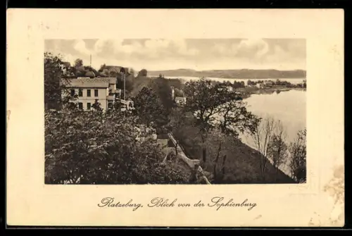 AK Ratzeburg, Blick von der Sophienburg